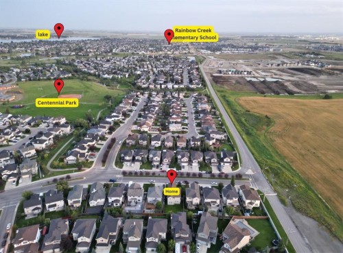 393 Windermere Drive, Chestermere, AB - Outdoor With View
