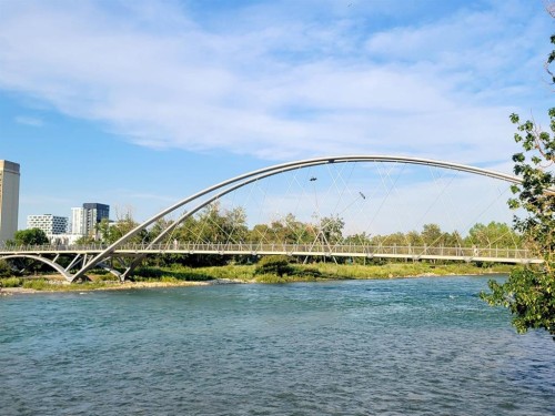 119 Confluence Mews Se, Calgary, AB - Outdoor With Body Of Water With View