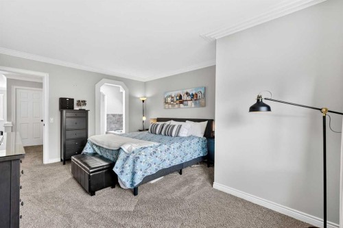 280 Mt Selkirk Close Se, Calgary, AB - Indoor Photo Showing Bedroom