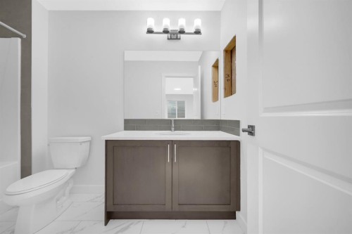 119 Homestead Common Ne, Calgary, AB - Indoor Photo Showing Bathroom