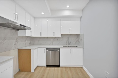 119 Homestead Common Ne, Calgary, AB - Indoor Photo Showing Kitchen With Double Sink
