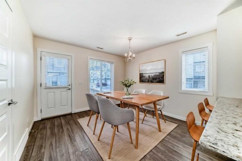 204 Auburn Bay Circle Se, Calgary, AB - Indoor Photo Showing Dining Room
