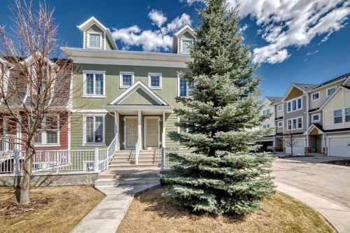 204 Auburn Bay Circle Se, Calgary, AB - Outdoor With Deck Patio Veranda With Facade