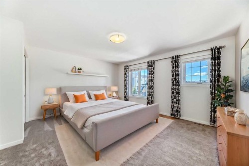 204 Auburn Bay Circle Se, Calgary, AB - Indoor Photo Showing Bedroom