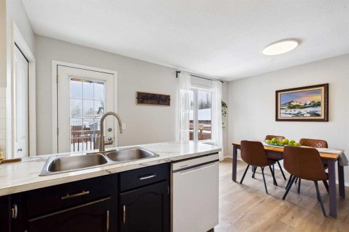 6 Green Meadow Crescent, Strathmore, AB - Indoor Photo Showing Kitchen With Double Sink
