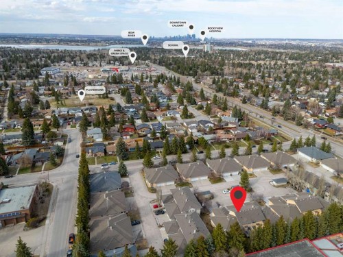 55 Cedarview Mews Sw, Calgary, AB - Outdoor With View
