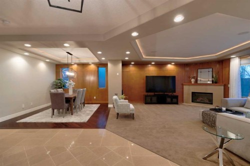 3924 15A Street Sw, Calgary, AB - Indoor With Fireplace