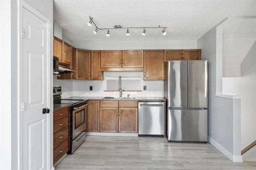 337 Copperfield Boulevard Se, Calgary, AB - Indoor Photo Showing Kitchen With Stainless Steel Kitchen With Double Sink
