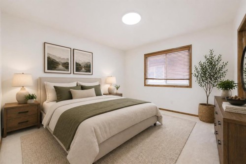 125 Autumn Gardens Se, Calgary, AB - Indoor Photo Showing Bedroom