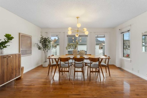 66 Inverness Close Se, Calgary, AB - Indoor Photo Showing Dining Room