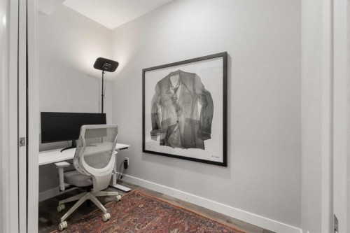 66 Inverness Close Se, Calgary, AB - Indoor Photo Showing Office