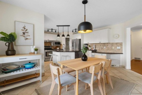 66 Inverness Close Se, Calgary, AB - Indoor Photo Showing Dining Room
