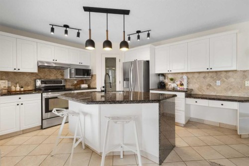 66 Inverness Close Se, Calgary, AB - Indoor Photo Showing Kitchen With Upgraded Kitchen