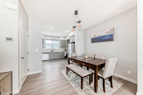 33 Savanna Manor Ne, Calgary, AB - Indoor Photo Showing Dining Room