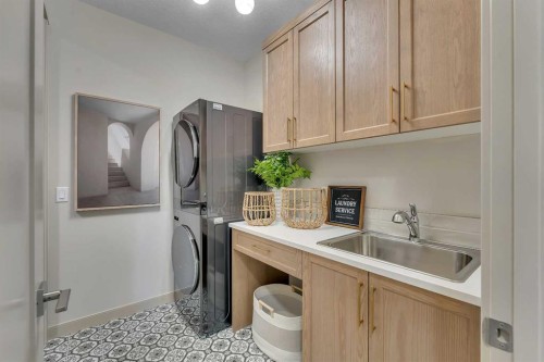 973 South Shore Terrace, Chestermere, AB - Indoor Photo Showing Laundry Room