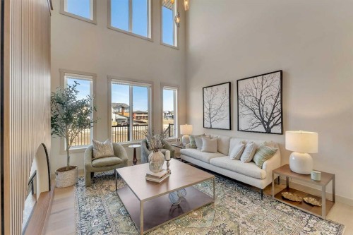 973 South Shore Terrace, Chestermere, AB - Indoor Photo Showing Living Room