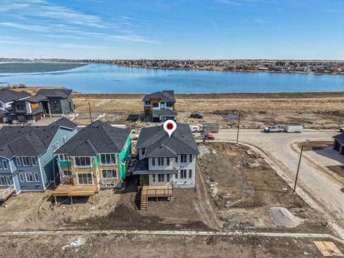 973 South Shore Terrace, Chestermere, AB - Outdoor With Body Of Water With View