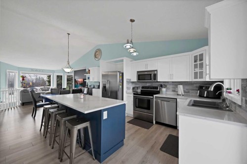 147 Harvest Oak Crescent Ne, Calgary, AB - Indoor Photo Showing Kitchen With Stainless Steel Kitchen With Double Sink