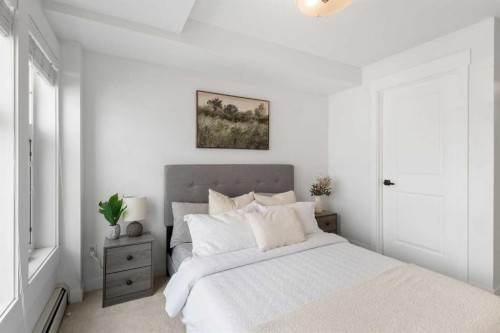 3107-11 Mahogany Row Se, Calgary, AB - Indoor Photo Showing Bedroom