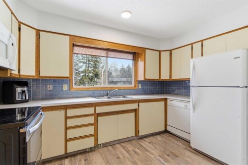 5048 Dalhart Road Nw, Calgary, AB - Indoor Photo Showing Kitchen With Double Sink
