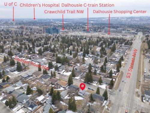 5048 Dalhart Road Nw, Calgary, AB - Outdoor With View