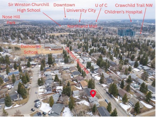 5048 Dalhart Road Nw, Calgary, AB -  With View