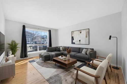 45 Country Hills Crescent Nw, Calgary, AB - Indoor Photo Showing Living Room
