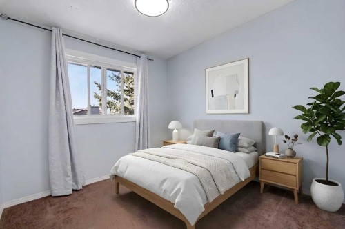 48 Whitworth Way Ne, Calgary, AB - Indoor Photo Showing Bedroom