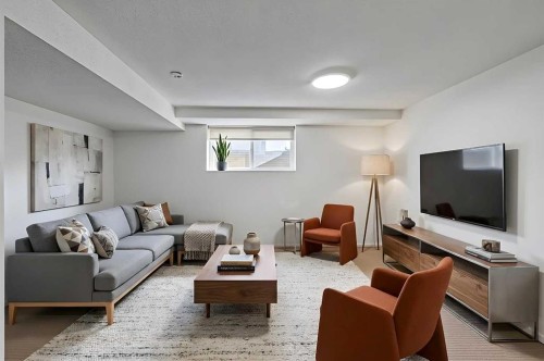 48 Whitworth Way Ne, Calgary, AB - Indoor Photo Showing Living Room