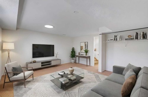 48 Whitworth Way Ne, Calgary, AB - Indoor Photo Showing Living Room