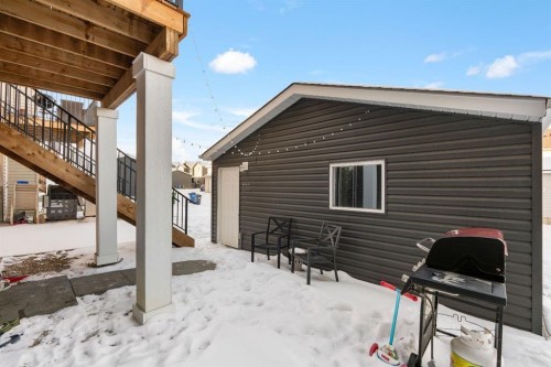 224 River Heights Drive, Cochrane, AB - Outdoor With Exterior