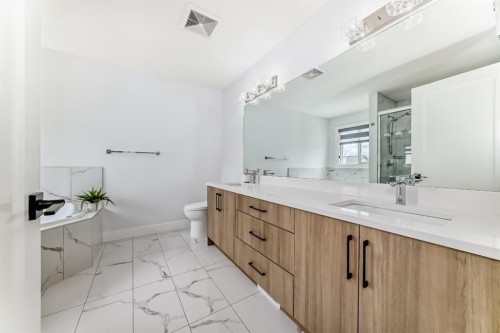 127 Saddlecrest Grove Ne, Calgary, AB - Indoor Photo Showing Bathroom