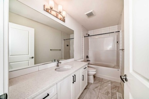 84 Evansfield Close Nw, Calgary, AB - Indoor Photo Showing Bathroom
