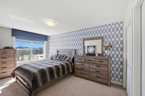 21 Savanna Green Ne, Calgary, AB - Indoor Photo Showing Bedroom