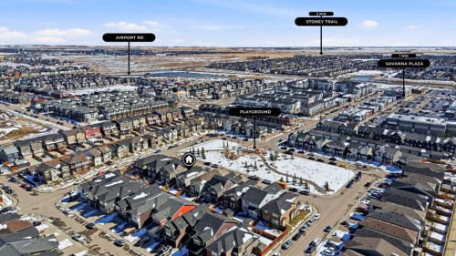 21 Savanna Green Ne, Calgary, AB - Outdoor With View