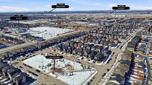 21 Savanna Green Ne, Calgary, AB - Outdoor With View