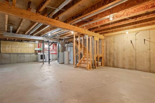 1503 Eagleview Place Nw, High River, AB - Indoor Photo Showing Basement