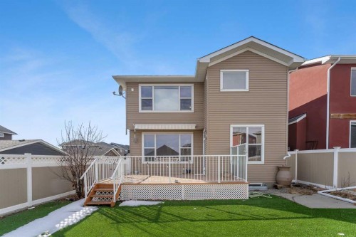 194 Redstone Park Ne, Calgary, AB - Outdoor With Deck Patio Veranda With Exterior