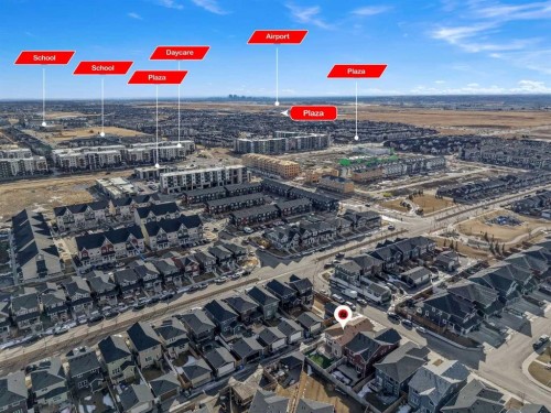 194 Redstone Park Ne, Calgary, AB - Outdoor With View