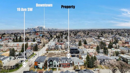2012 35 Street Sw, Calgary, AB - Outdoor With View