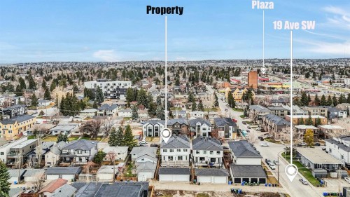 2012 35 Street Sw, Calgary, AB - Outdoor With View