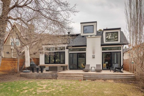 3905 Edison Crescent Sw, Calgary, AB - Outdoor With Deck Patio Veranda