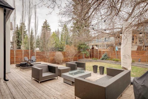 3905 Edison Crescent Sw, Calgary, AB - Outdoor With Deck Patio Veranda