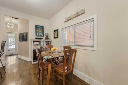 447 Marsh Road Ne, Calgary, AB - Indoor Photo Showing Dining Room