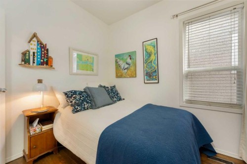 447 Marsh Road Ne, Calgary, AB - Indoor Photo Showing Bedroom