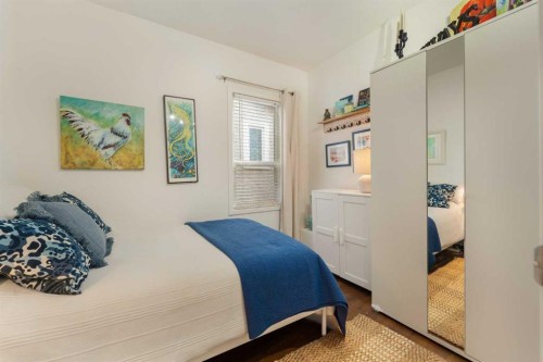 447 Marsh Road Ne, Calgary, AB - Indoor Photo Showing Bedroom