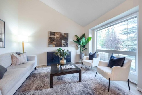 47 Hawkstone Drive Nw, Calgary, AB - Indoor Photo Showing Living Room