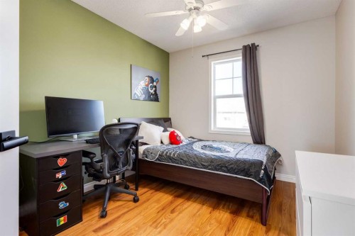 488 Prestwick Circle Se, Calgary, AB - Indoor Photo Showing Bedroom