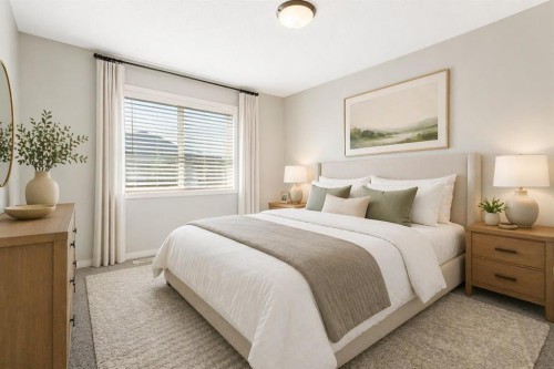185 Copperfield Common Se, Calgary, AB - Indoor Photo Showing Bedroom