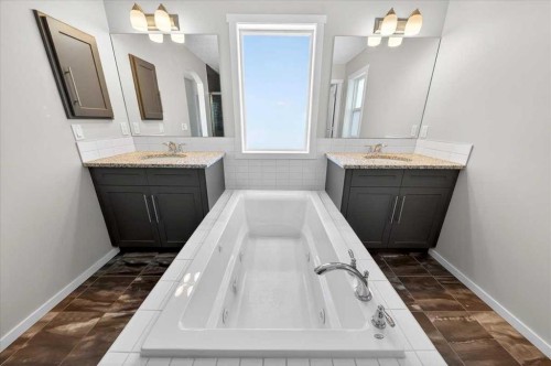20 Nolancrest Green Nw, Calgary, AB - Indoor Photo Showing Bathroom